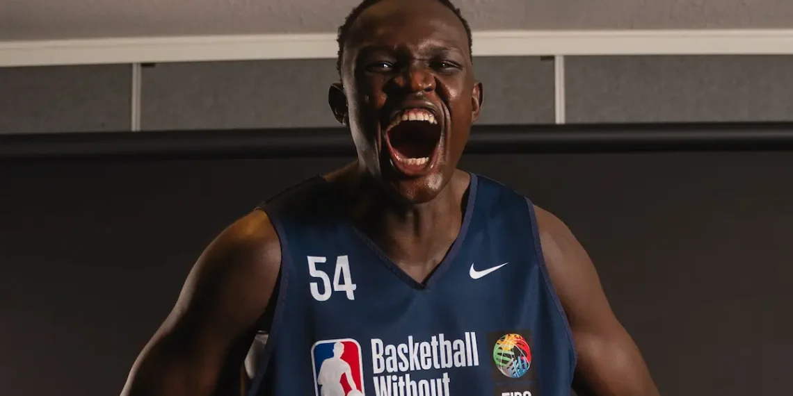 Khaman Maluach: 7-foot-2 Duke Commit Playing for South Sudan at 2024 Paris Olympics